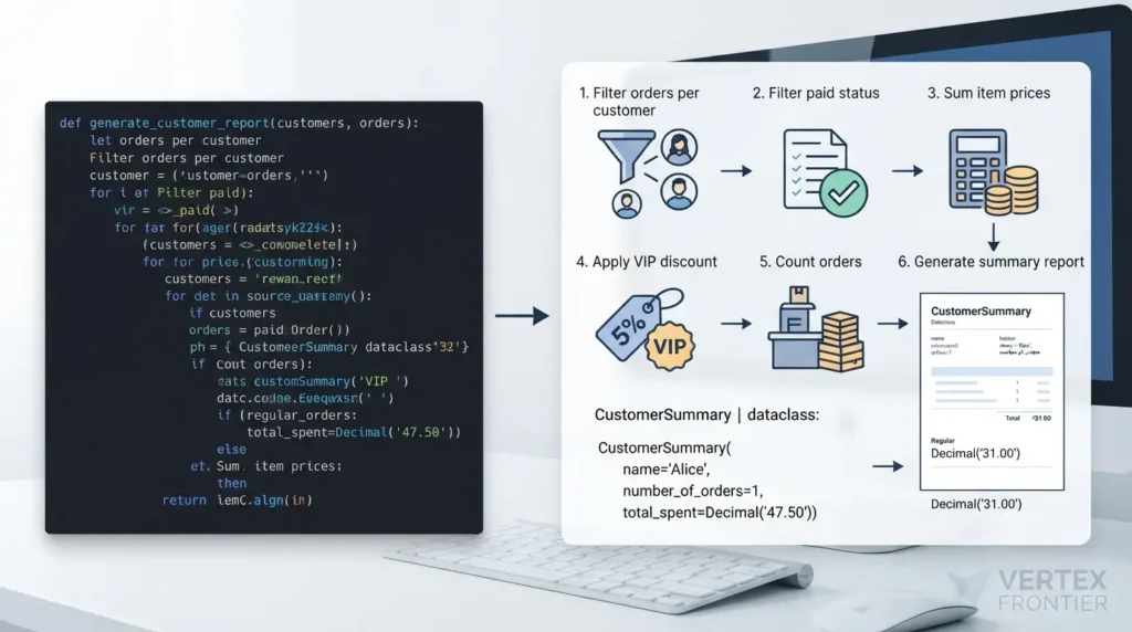 How to Avoid Nested Loops in Python: Fix the Design, Not the Loop Refactoring complex Python customer