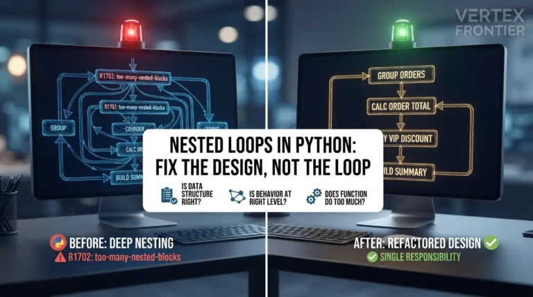 Refactoring nested loops in Python