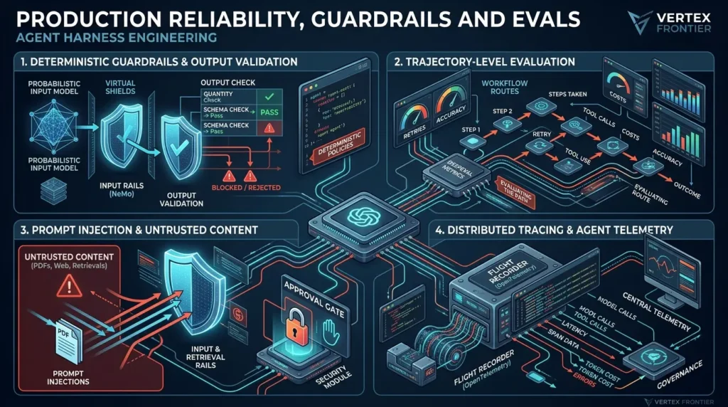 AI Agent Engineering: The 20 Concepts That Separate Senior Engineers From Demo Builders Reliable agent guardrails and evals