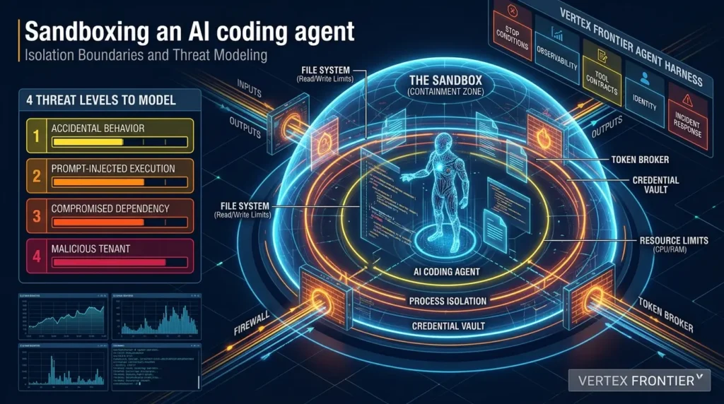 Sandboxing AI Coding Agents: Comparing Docker, Firecracker & eBPF Isolation in Production Sandboxing AI coding agents threats