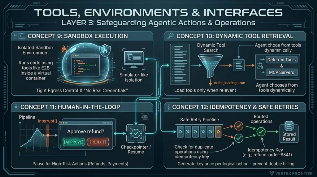 AI Agent Engineering: The 20 Concepts That Separate Senior Engineers From Demo Builders Securing agentic workflows and tools