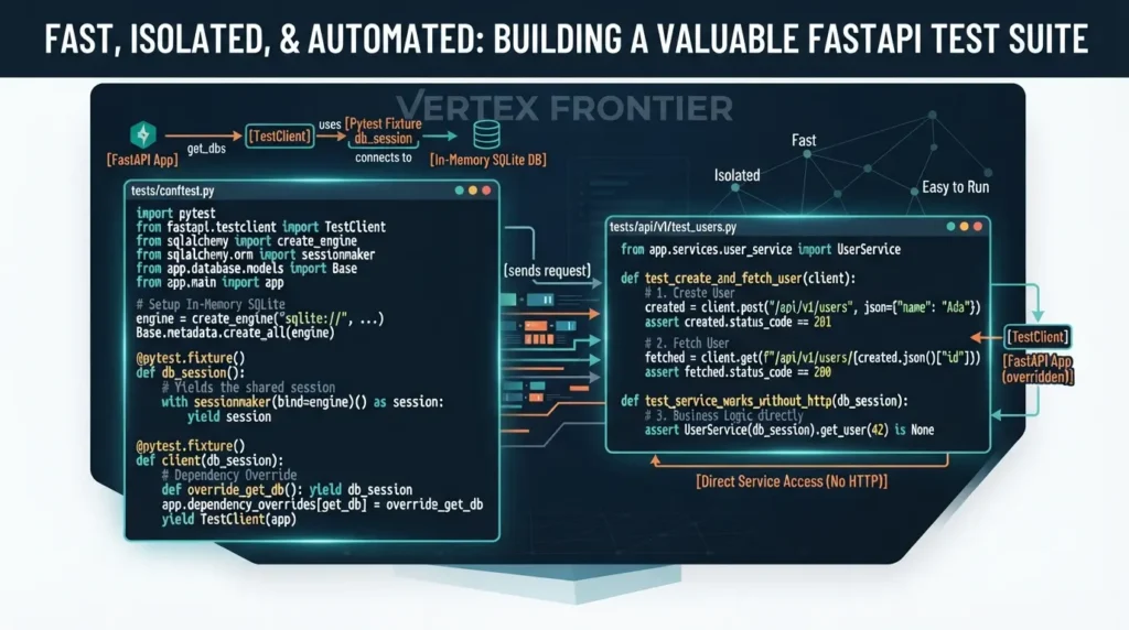 Scalable Python Project Structure: A Production Blueprint for FastAPI Setting up FastAPI test suit