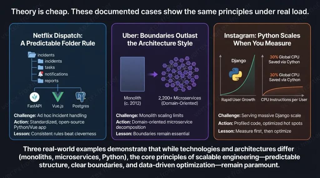 Scalable Python Project Structure: A Production Blueprint for FastAPI Tech cases on scaling systems