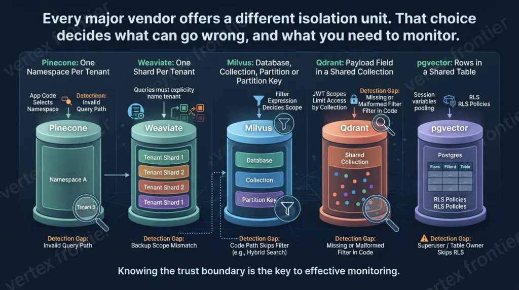 Multitenant Vector DB Isolation: Detecting Index Drift and Cross-Tenant Leaks in Production Vector database isolation units